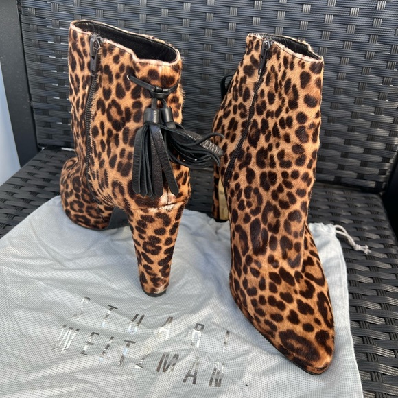 STUART WEITSMAN BOOTIES SIZE 8 1/2 - Picture 12 of 14